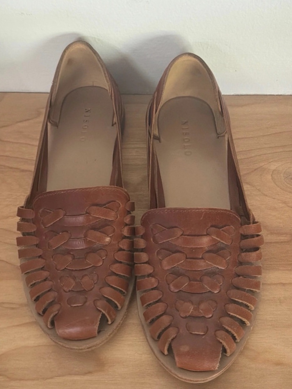 Nisolo Brown Woven Leather - Picture 9 of 9